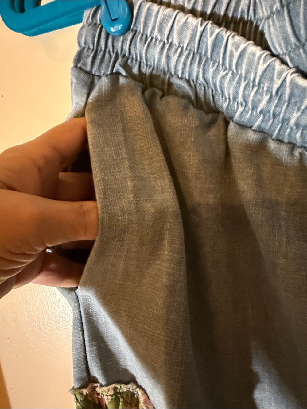 Pants - Easel Los Angeles- Wishful Thinking Wide Leg Pants - SZ L - Picture 8 of 8